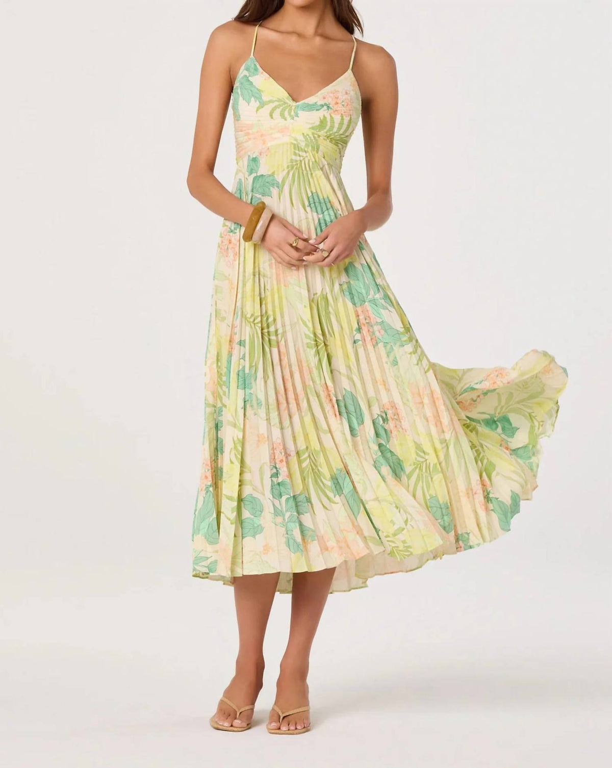 Astr - Blythe Tropical Dress