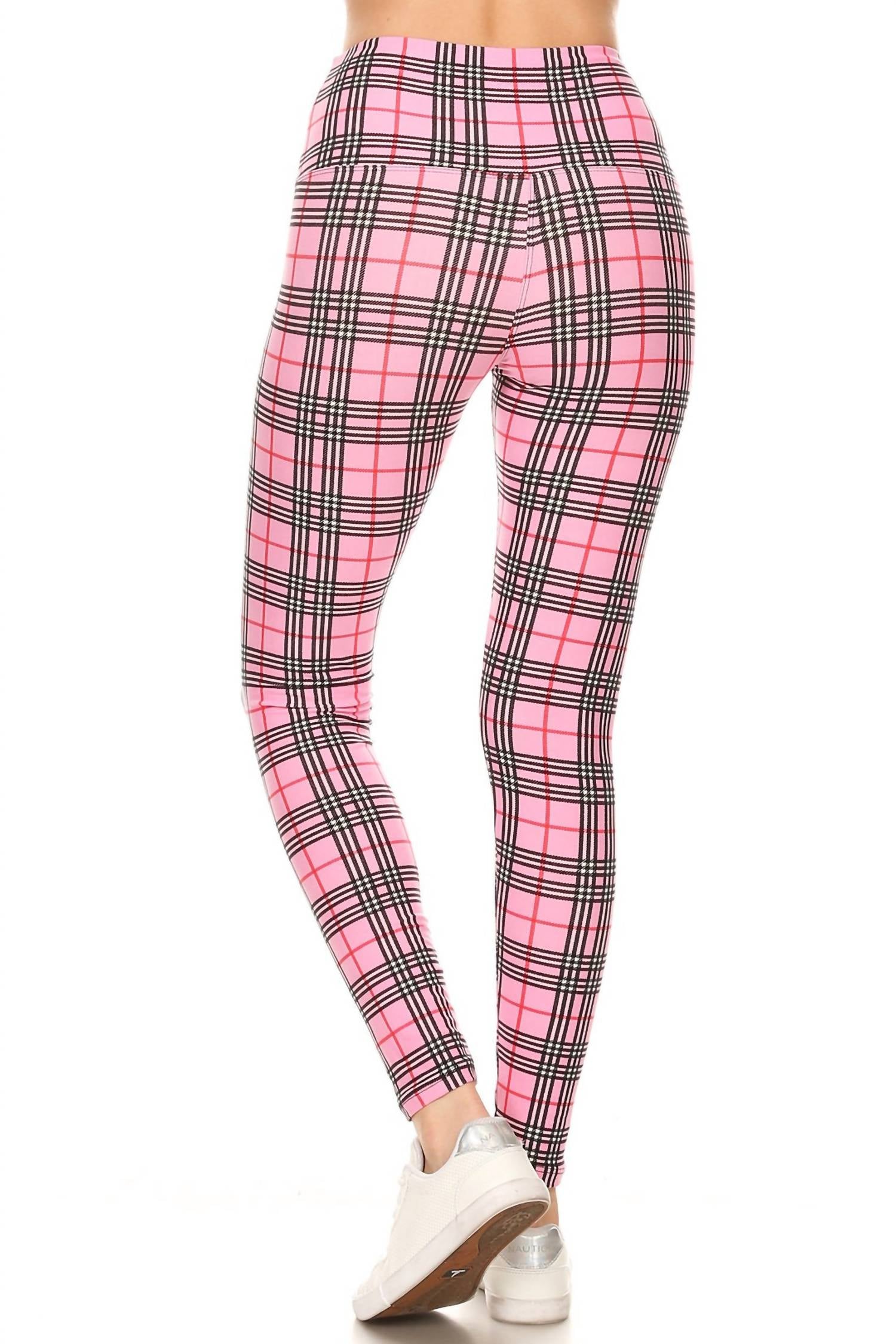 Love It - Valentine's Kids Plaid Leggings