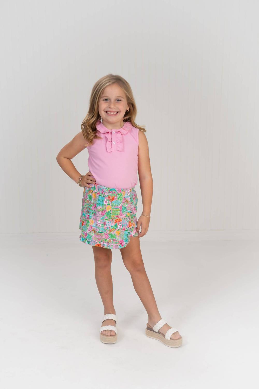 The Oaks Apparel - Lucy Ruffled Collar Shirt