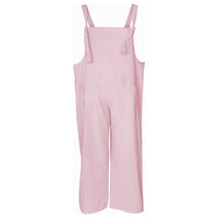 Bucketlist - V-back Oversized Solid Double Brushed Romper
