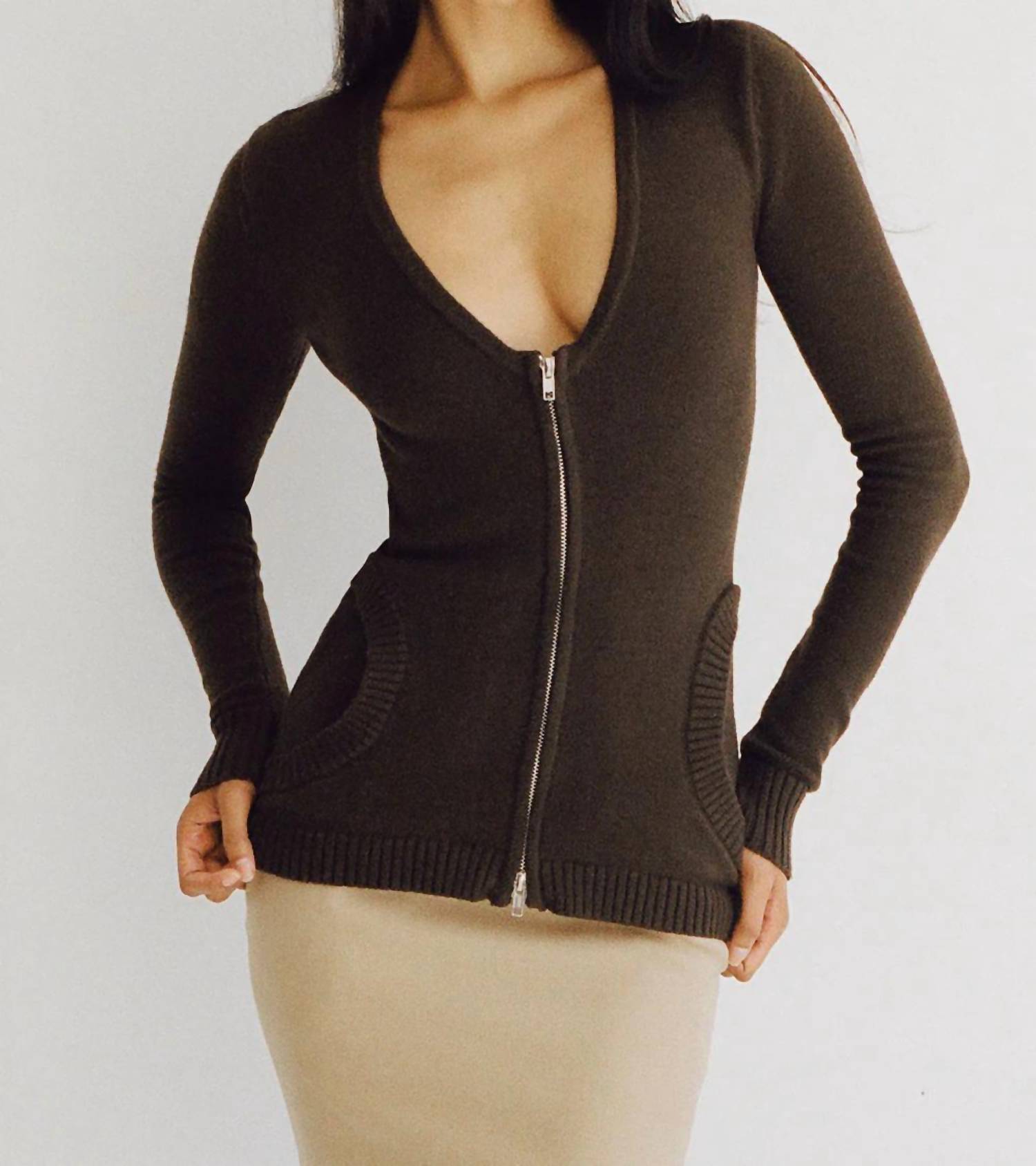 Frankies Bikinis - Sienna Cloud Knit Sweater