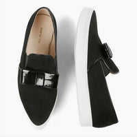 All Black - Women's Tux Sneakers