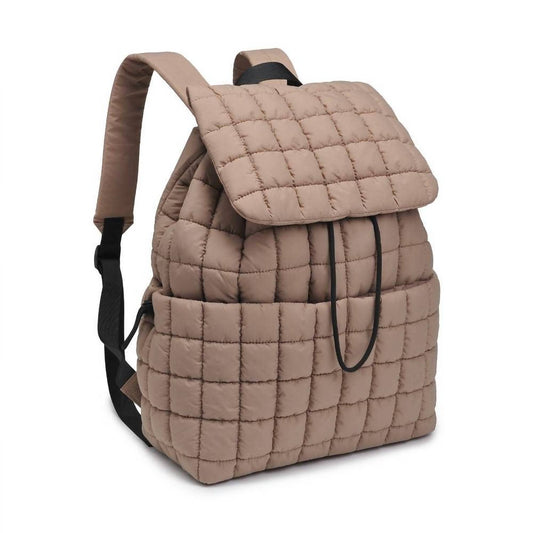Urban Expressions - Women's Alex Nylon Quilted Puffer Backpack