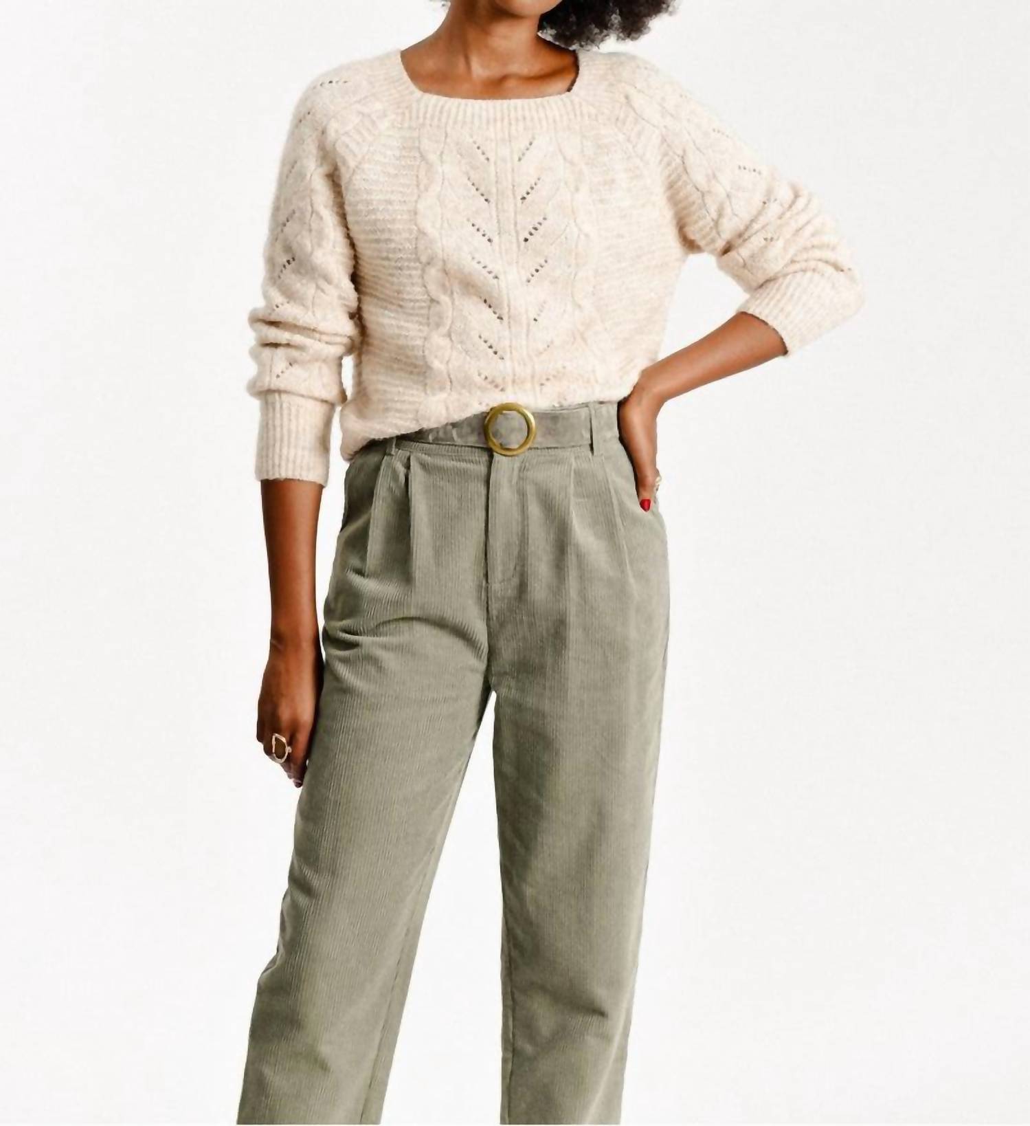 Cable Knit Sweater
