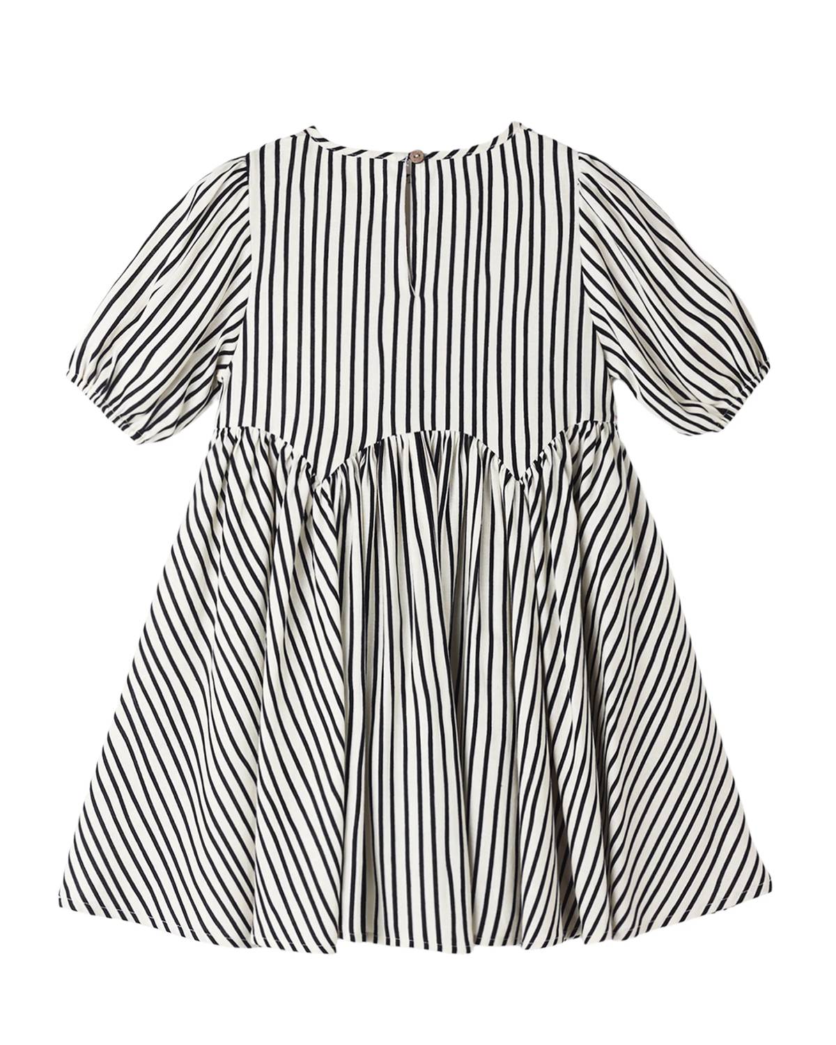 Rylee + Cru - Girl's Wavy Stripe Rose Dress
