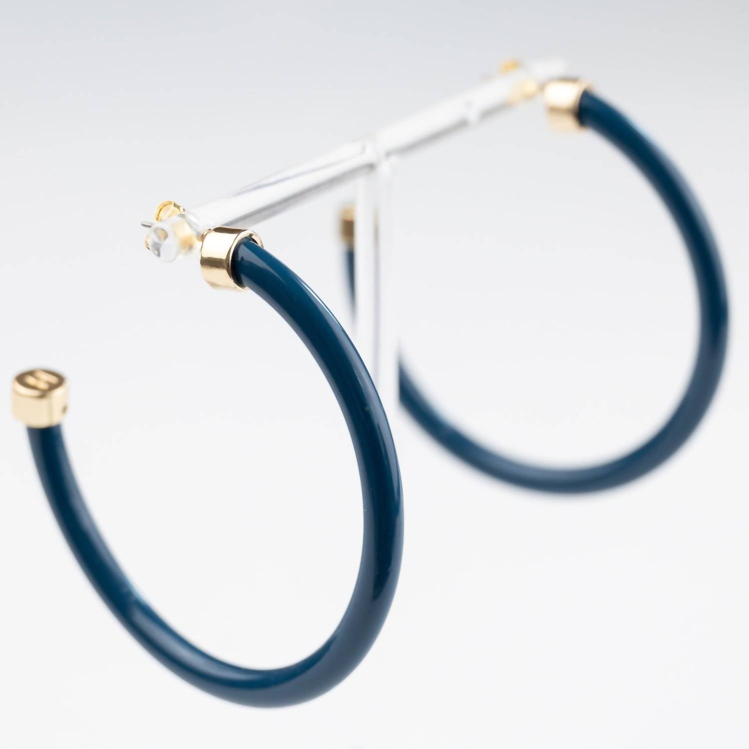 Hoo Hoops - Women's Acrylic Hoop Earrings