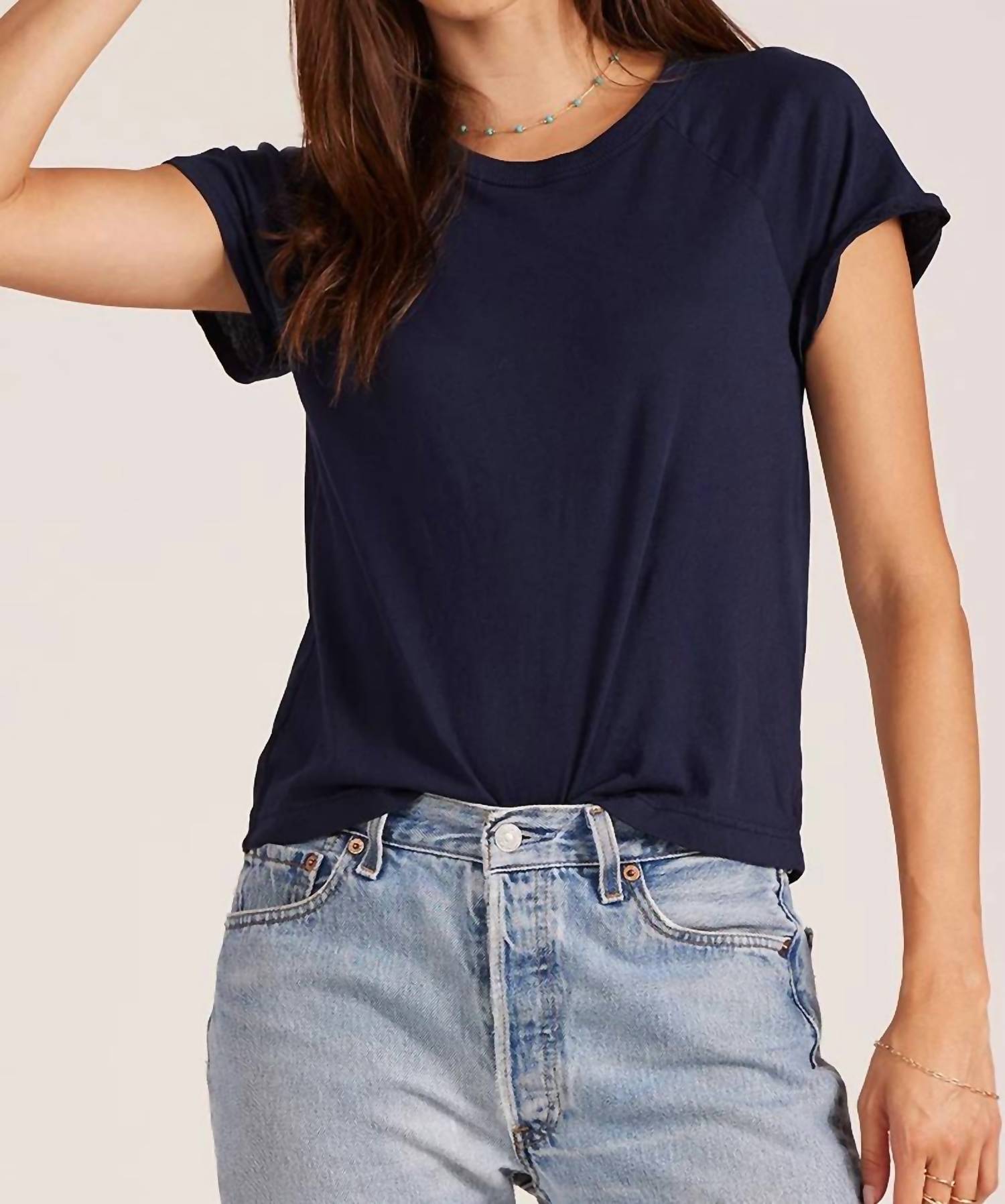 Bobi - Raglan Cap sleeve top