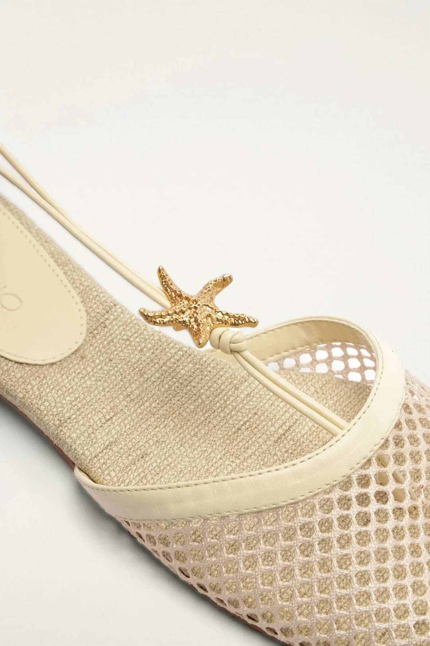 Farm Rio - Women's Sea Lace Up Mules
