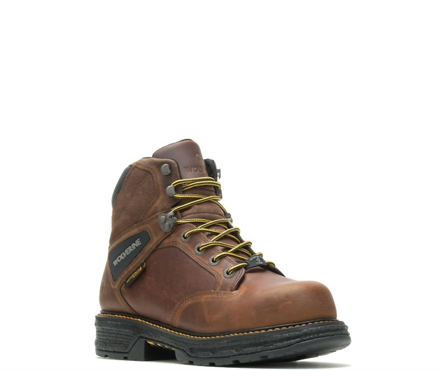 Wolverine - Men's Hellcat Waterproof Soft Toe Ultraspring 6" Workboot