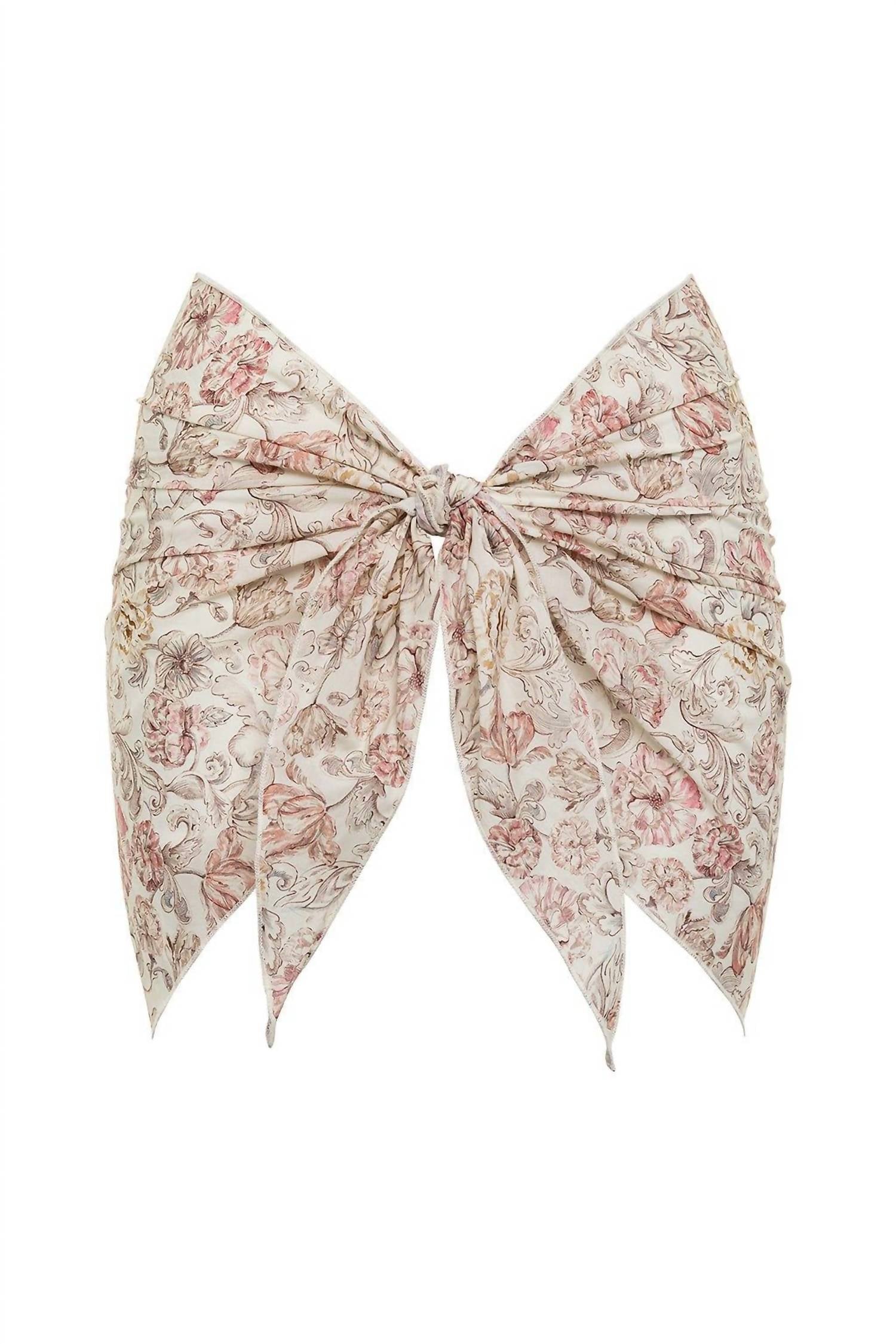 Montce - Women''s Floral Mini Sarong