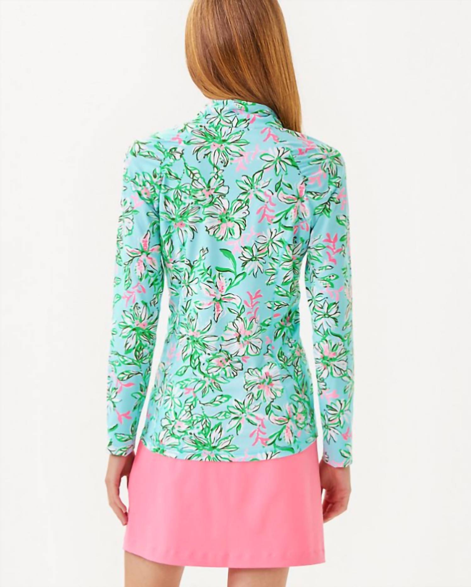 Lilly Pulitzer - Justine Upf 50+ Half Zip Top