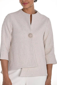 Frank Lyman - Textured Shimmery Swing Jacket