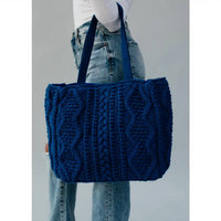 Panache Apparel - Cable Knit Tote