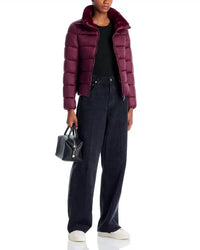 Save The Duck - Mei Faux Fur Trim Quilted Jacket