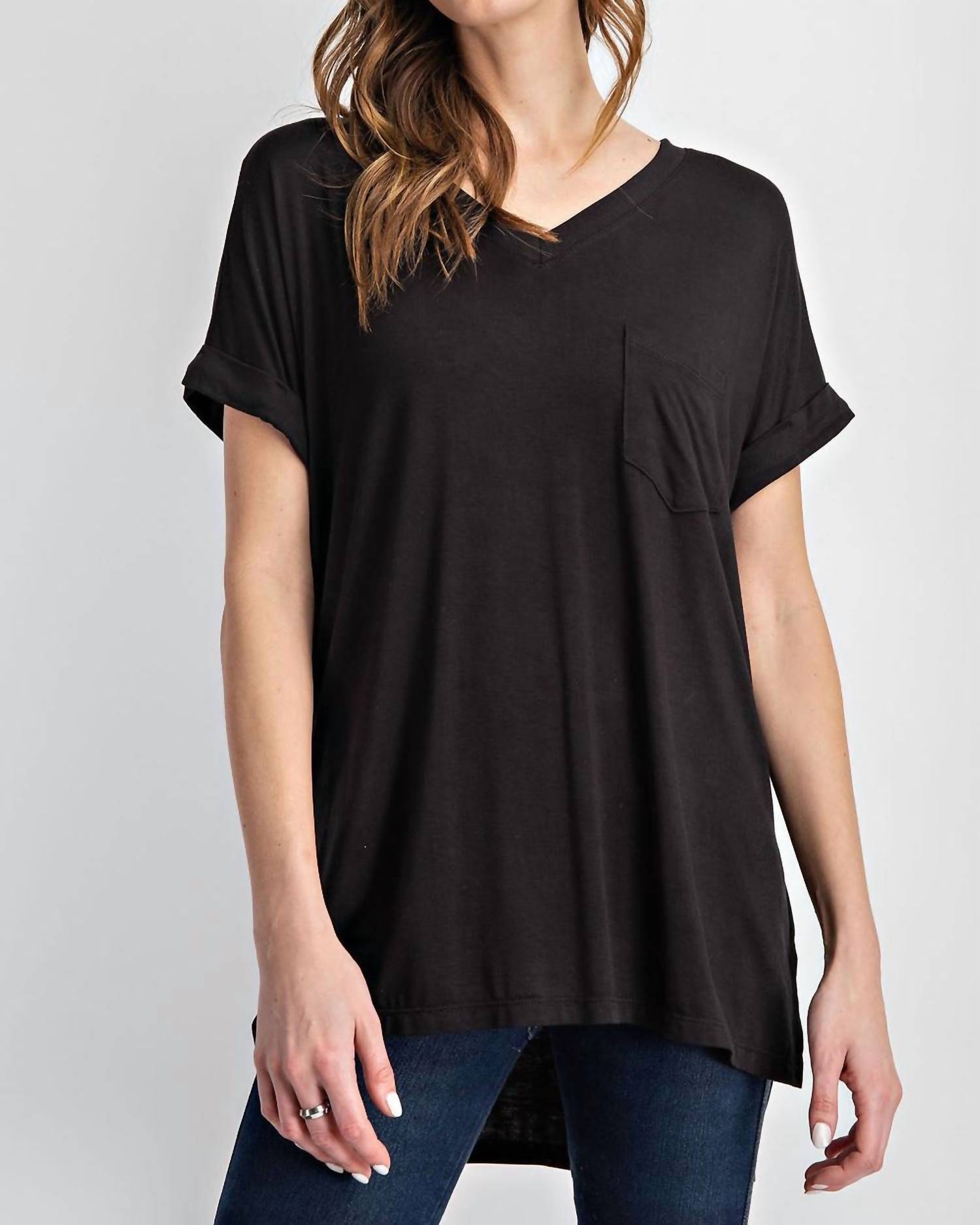 Rae Mode - Basic Booty Cover High-low T-shirt
