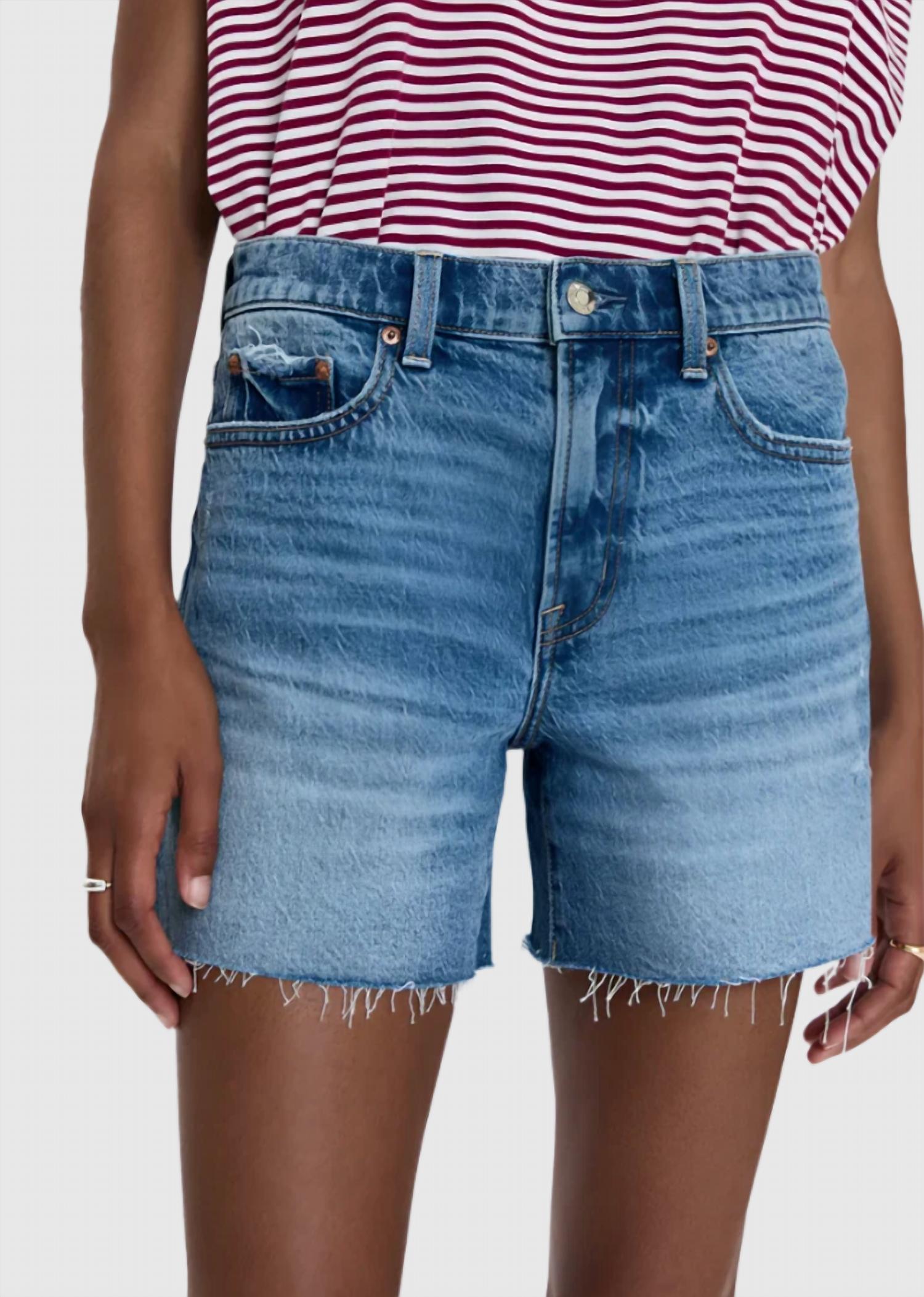 Pistola - Kennedy Relaxed Mid Rise Denim Short