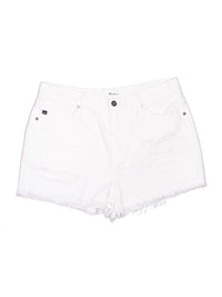 Kan - High Rise Denim Shorts