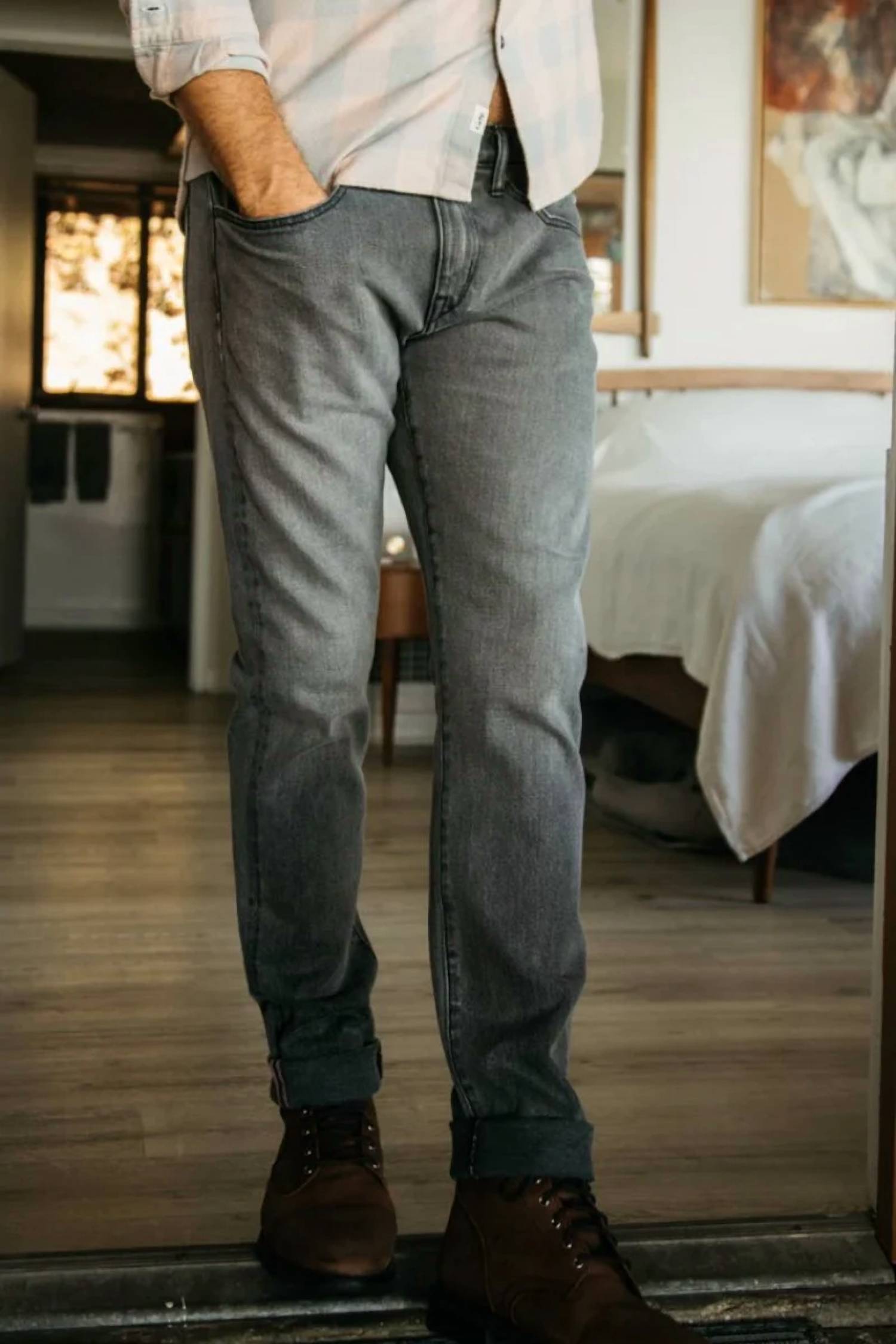 Hiroshi Kato - Scissors Slim Tapered Jack Selvedge Jeans
