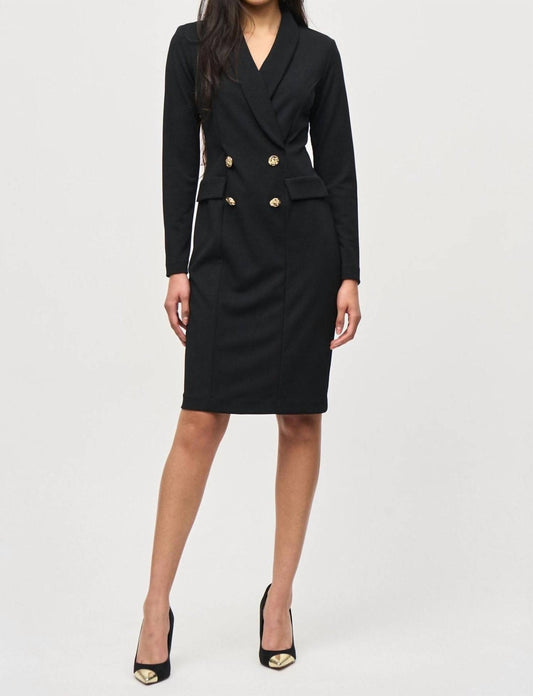 Joseph Ribkoff - Scuba Crepe Blazer Dress