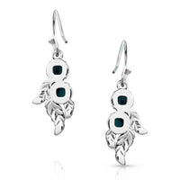 Montana Silversmiths - Women's Whispering Winds Feather Earrings