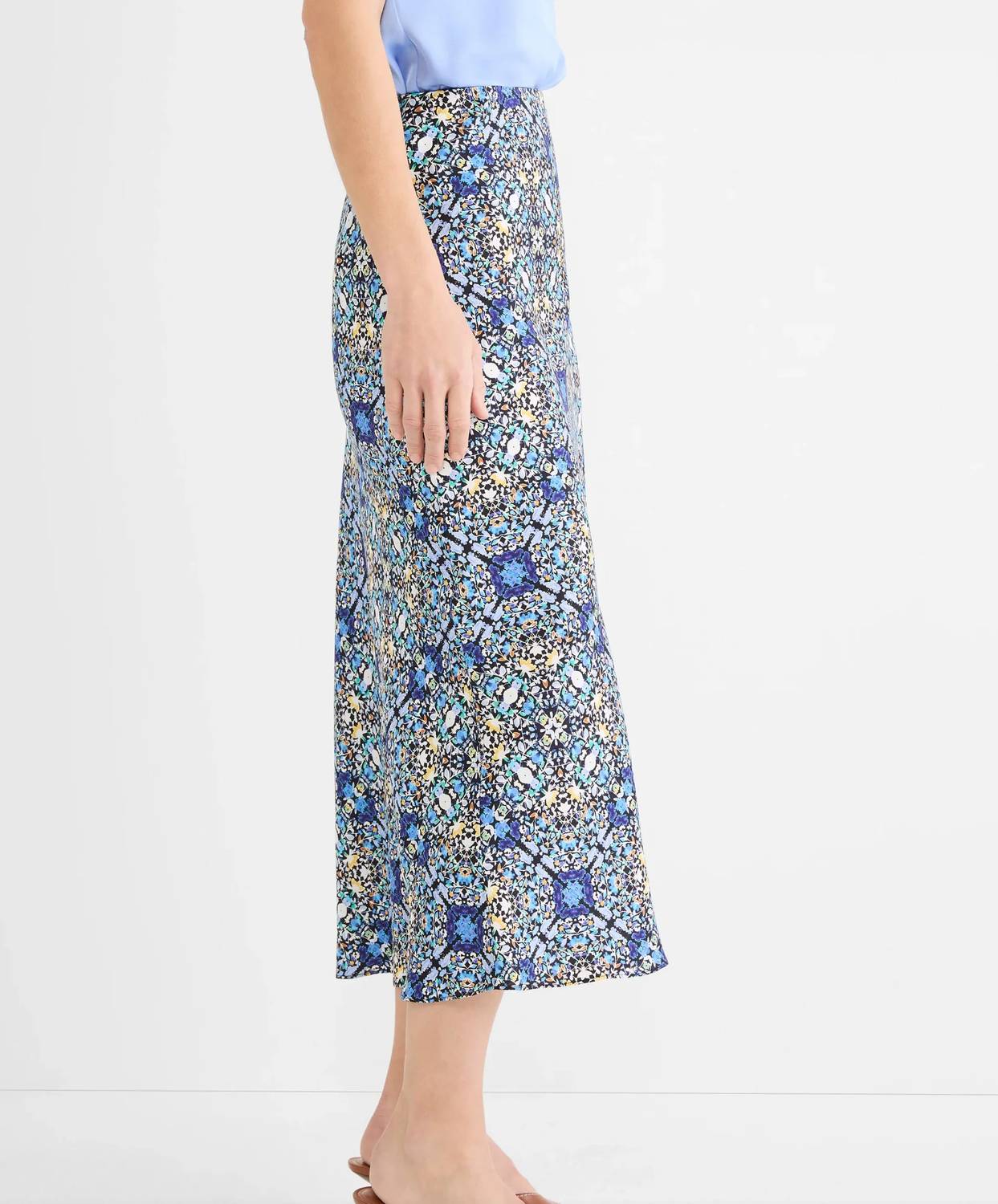 Nic + Zoe - Bias Cut Midi Skirt
