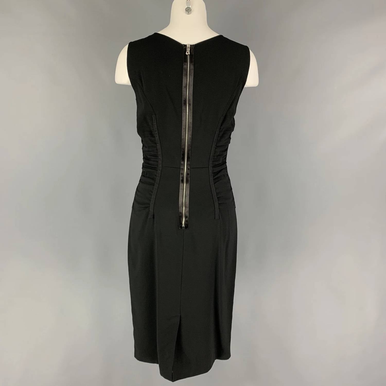 Dolce & Gabbana - Pre-loved Acetate-blend Ruched Cocktail Dress