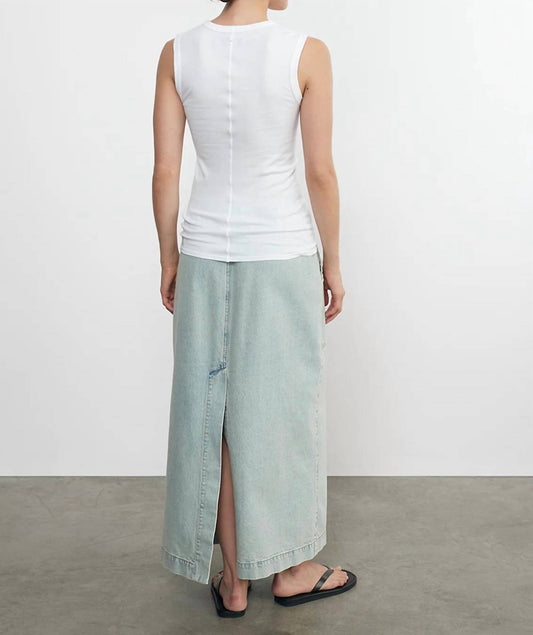 Enza Costa - Supima Cotton Sleeveless Tank
