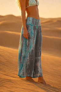 Malibutique - High Waters Wide Leg Crop Pants