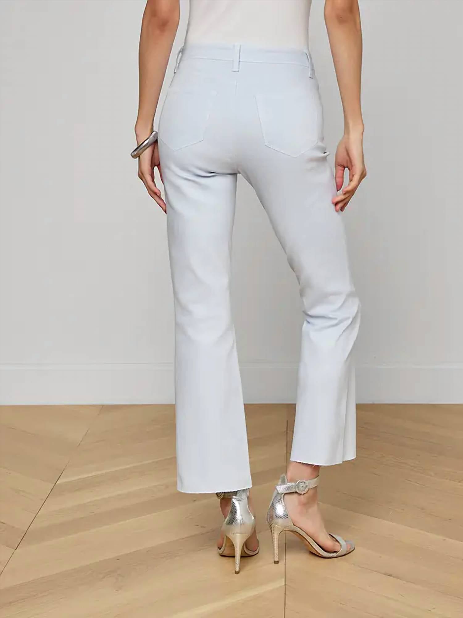 L'Agence - Kendra Crop Flare Jeans