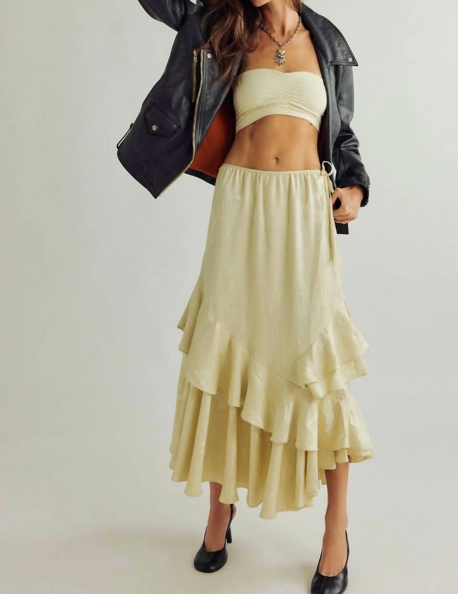 Free People - Autumn Promenade Maxi Skirt