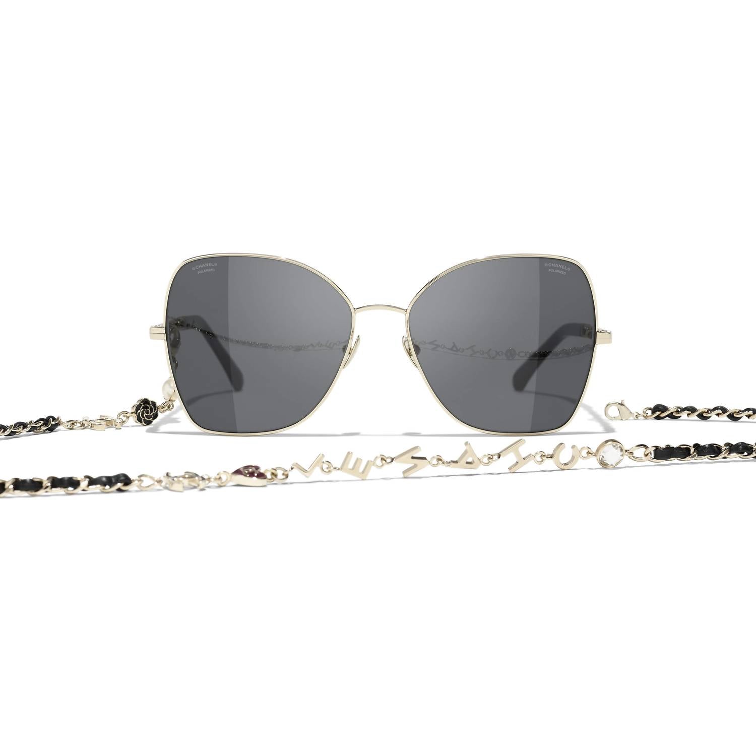 Chanel - Irregular Non Polarized Sunglasses 4274q - C395t8