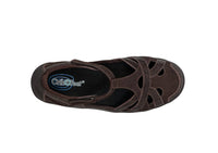 Orthofeet Women's Juno Orthopedic Shoes in chocolate - women's sandal - alternate view