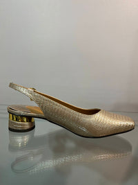 J. Renee - Women's Lizard print patent traveta Pumps