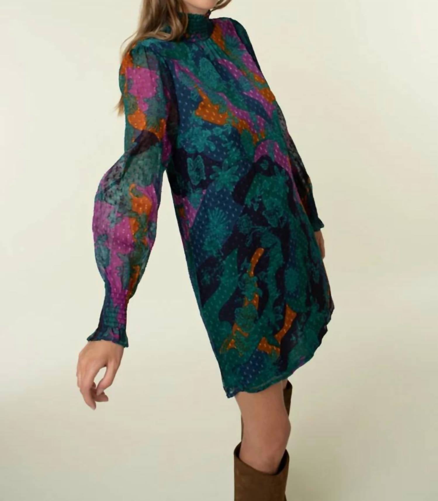Frnch - Ilda Floral Tunic Dress
