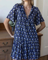 Emerson Fry - Isla Pressed Poppies Dress