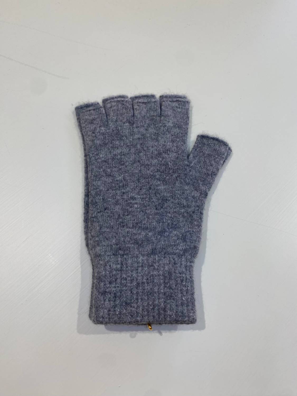 Jumper1234 Women's Fingerless Gloves in grey - women's accessory - detail view