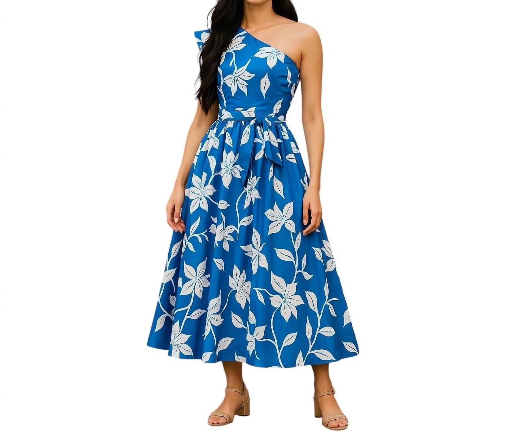 J.Crew - One-shoulder Midi Dress