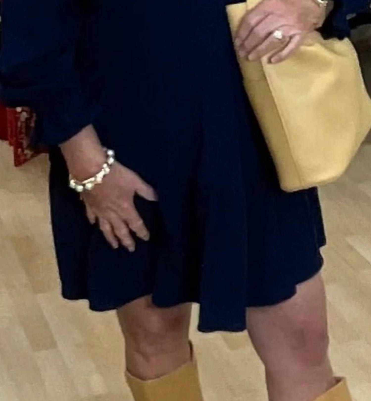 Umgee - Tiered Corduroy Dress