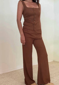Et Clet - The High Waist Flare Pant
