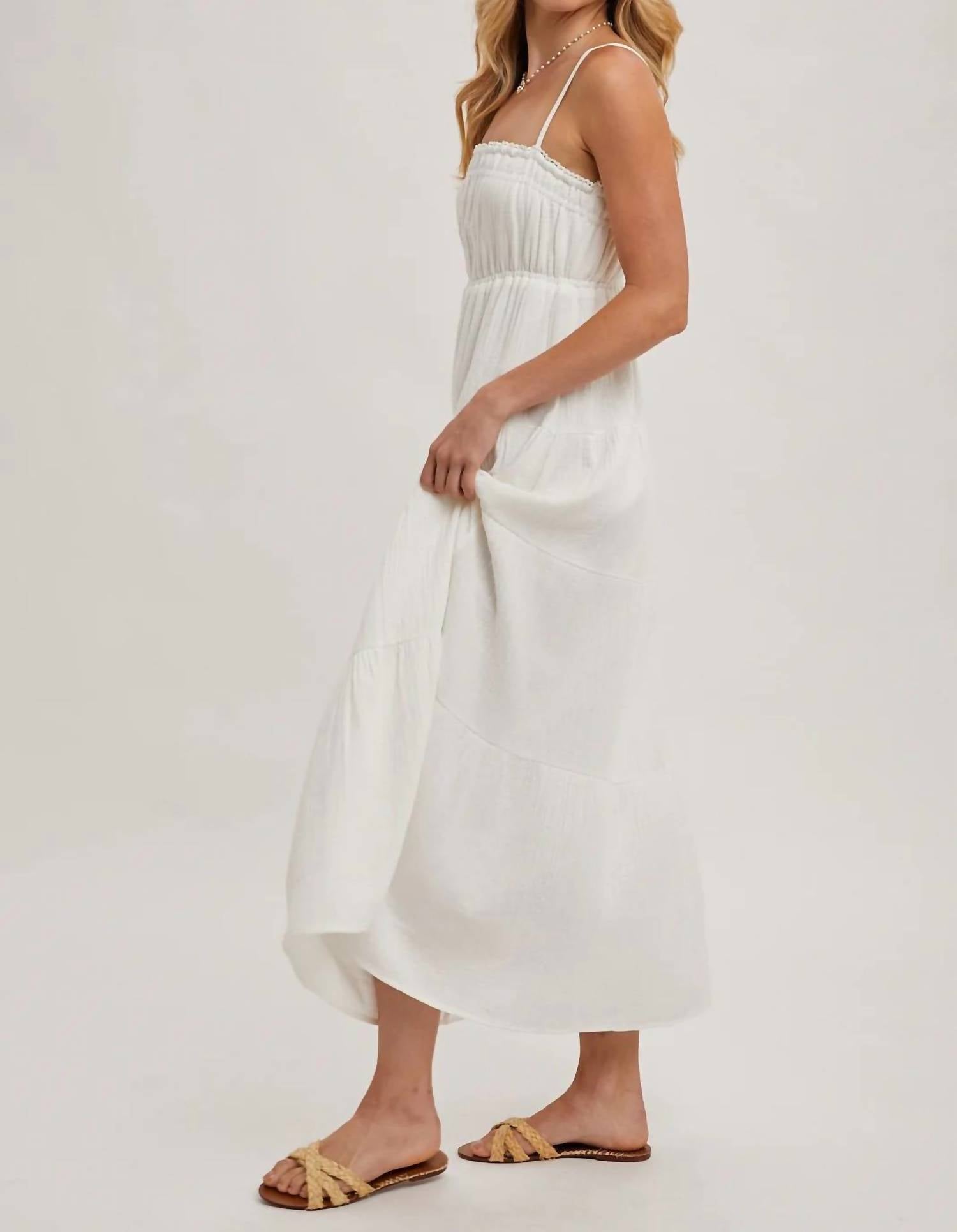 Bluivy - Tiered To Perfection Midi Dress