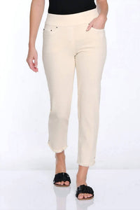 Multiples - Fringe Hem Ankle Pant
