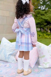 The Beaufort Bonnet Company - Girls Long Sleeve Ramona Ruffle Shirt