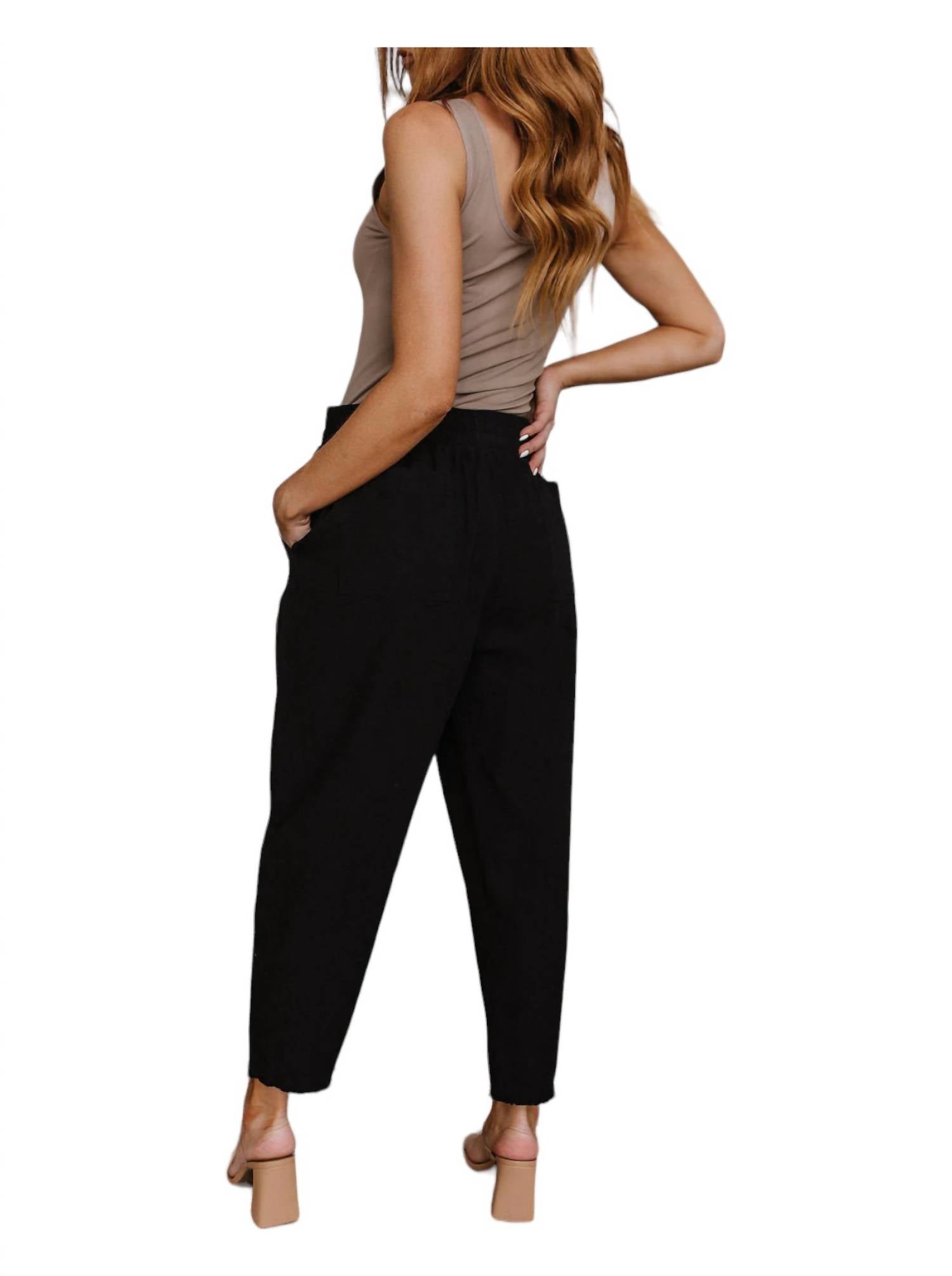 Cotton Bleu - Love Me Dearly High Waisted Pants