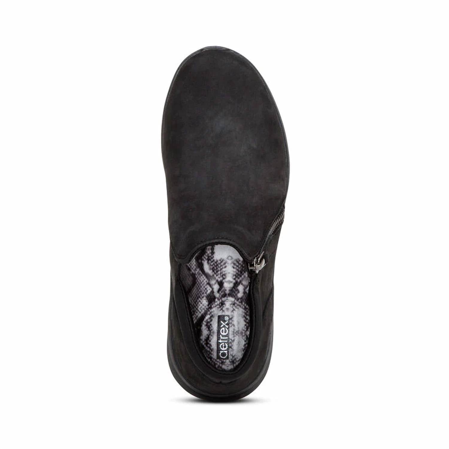Aetrex Women's Addie Boot in black - women's shoe - view 4