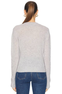Enza Costa - Cashmere Easy Long Sleeve Crew Neck Sweater