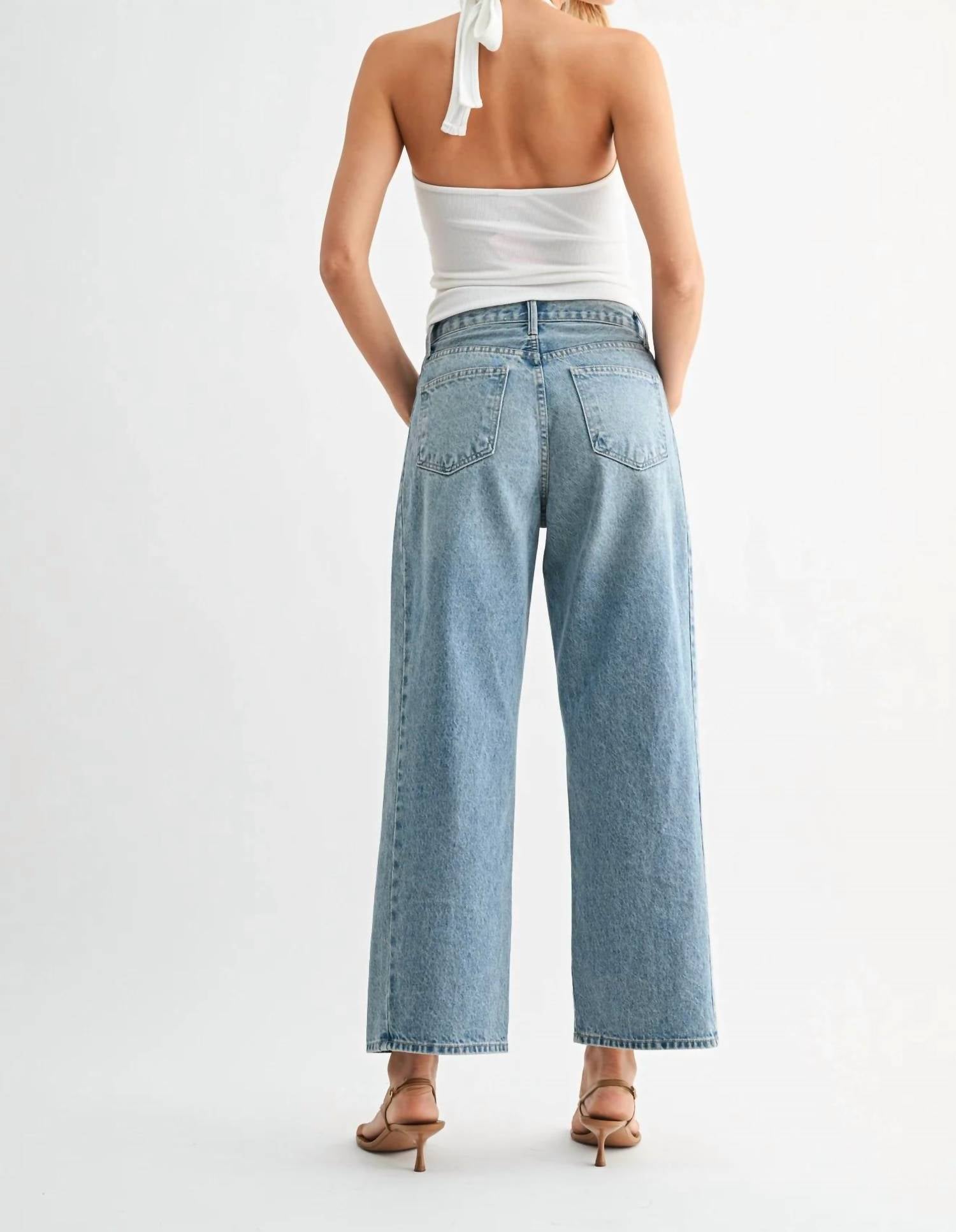 Just Black Denim - Denim Barrel Twist Jean