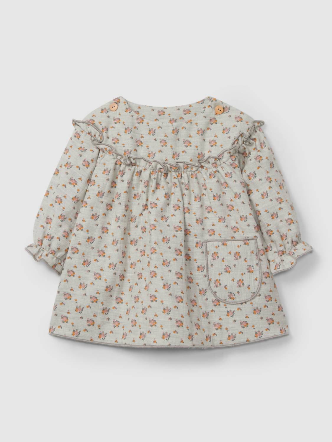 Snug - Girl's Floral Knit Dress