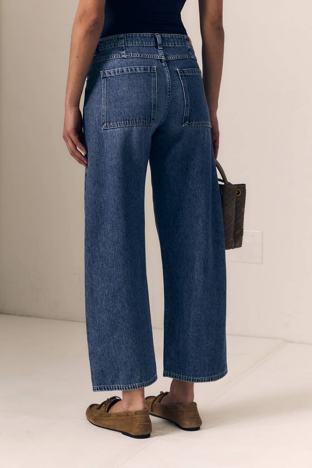 Le Jean - Selena Mid Rise Crop Jeans