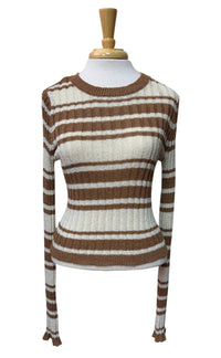 Hyfve - Women's Horizontal Striped Sweater