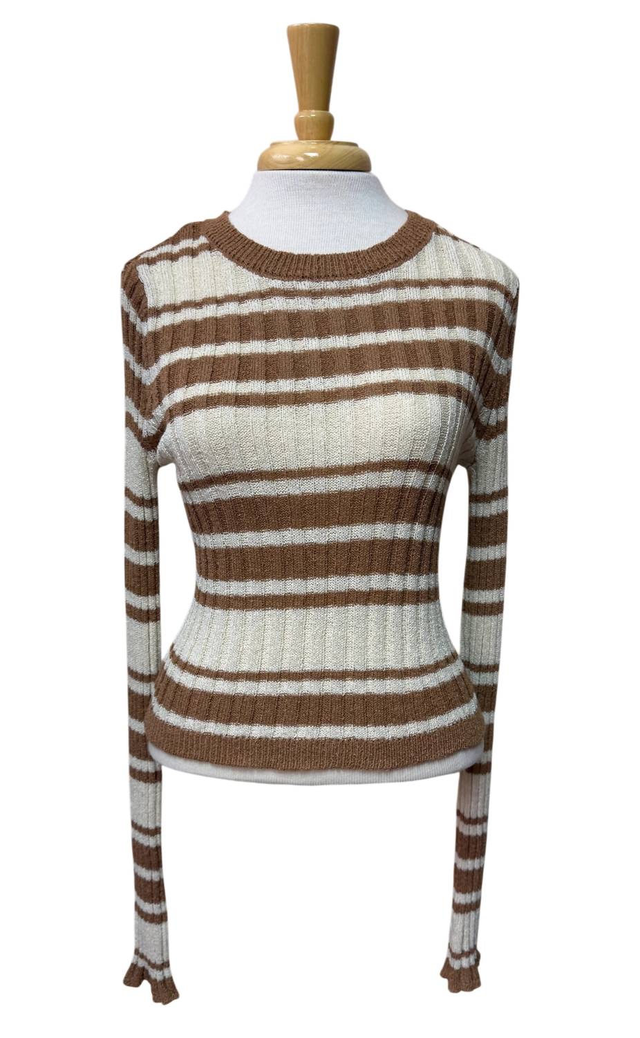 Hyfve - Women's Horizontal Striped Sweater